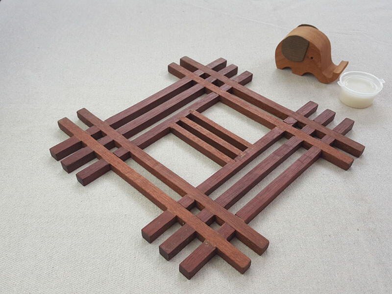 Hand Made Wood Trivet